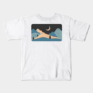 Snowy Night Kids T-Shirt